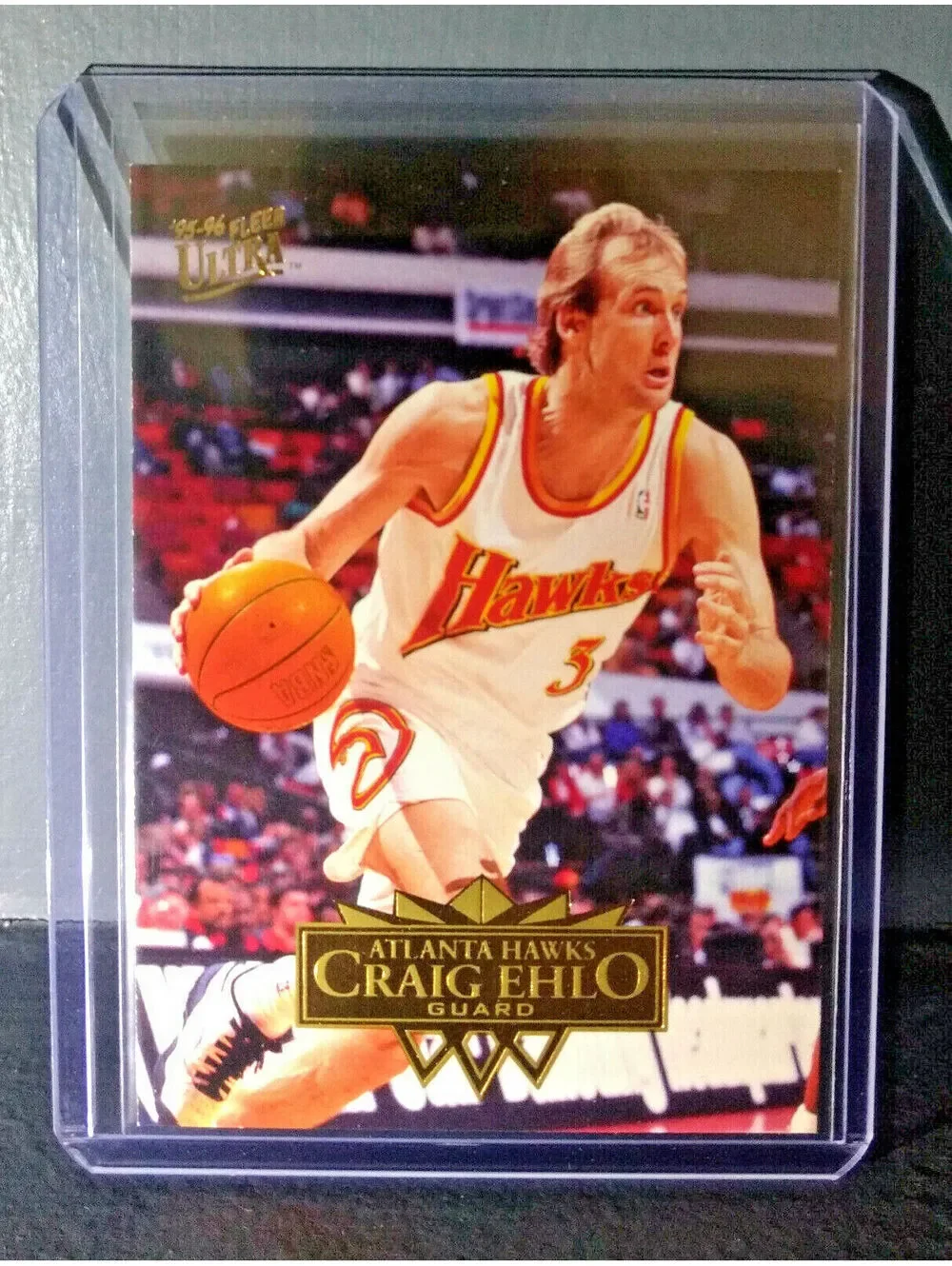 1995-96 Craig Ehlo Fleer Ultra #3 Basketball Card